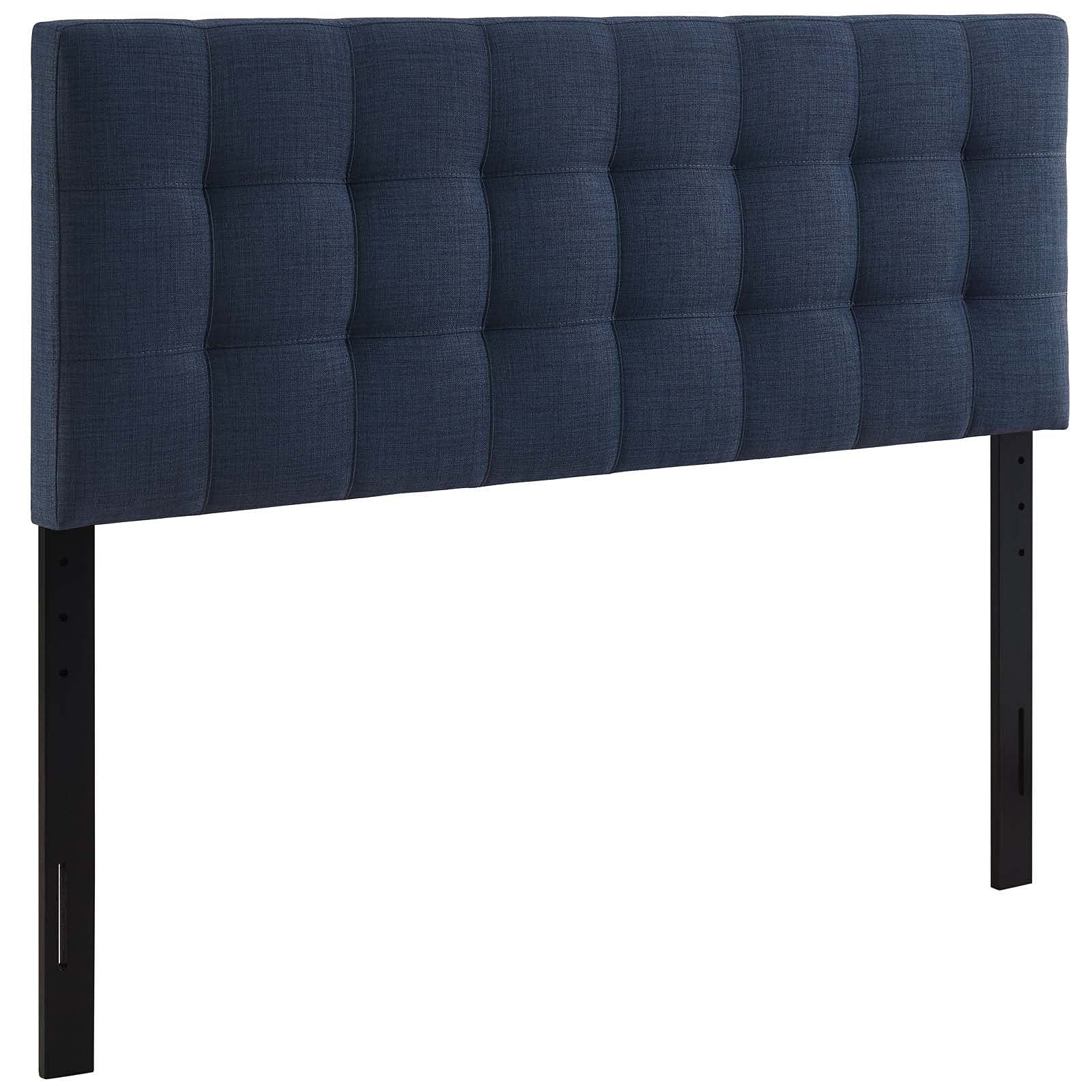 Modway Lily Tufted Linen Fabric Upholstered Full Headboard in Beige